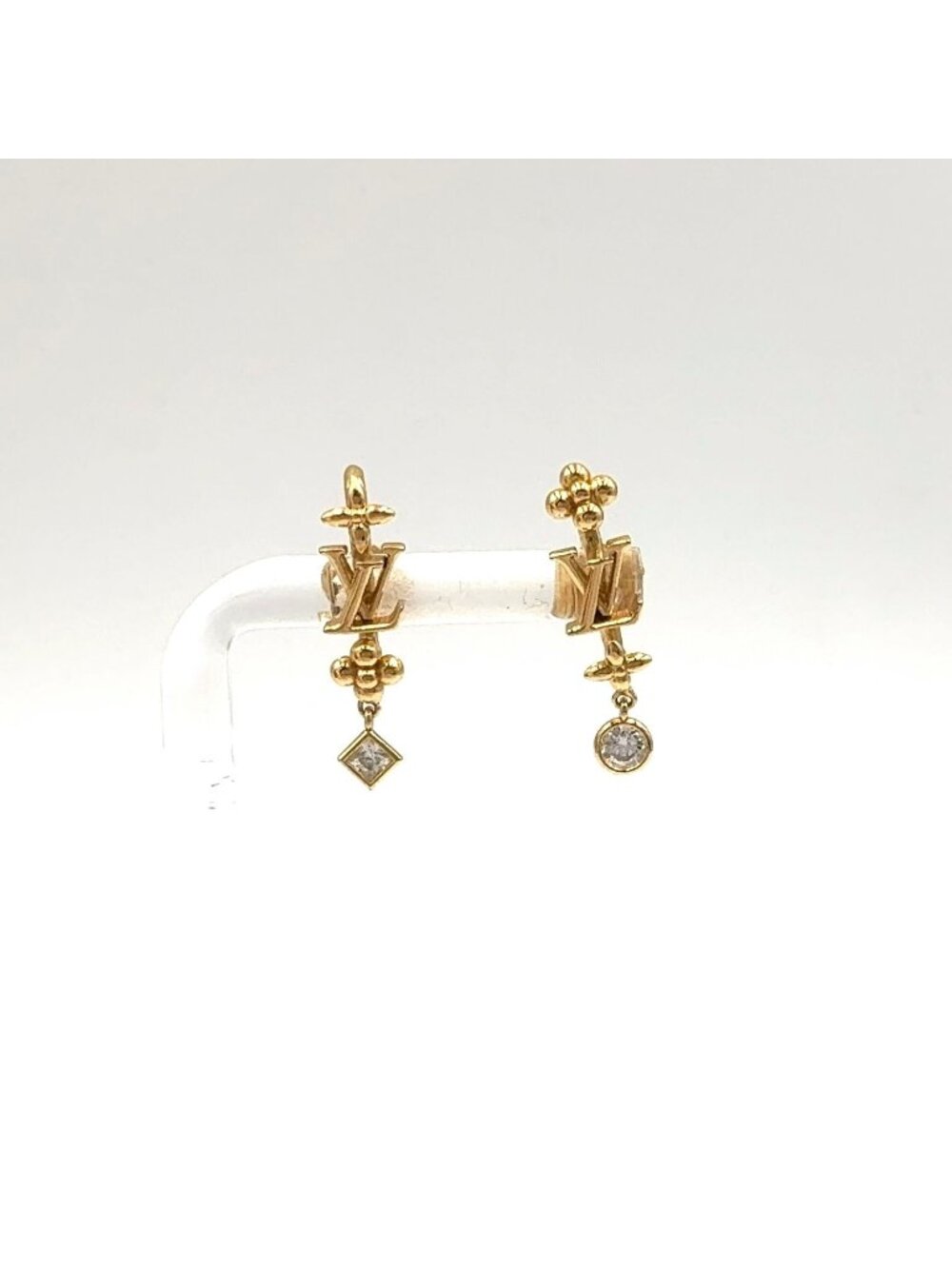 Louis Vuitton LV in the Sky Gold Plated Earrings